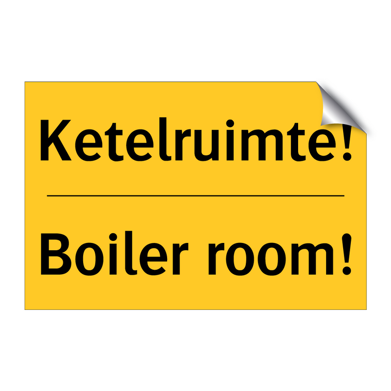 Ketelruimte! - Boiler room! & Ketelruimte! - Boiler room! & Ketelruimte! - Boiler room!