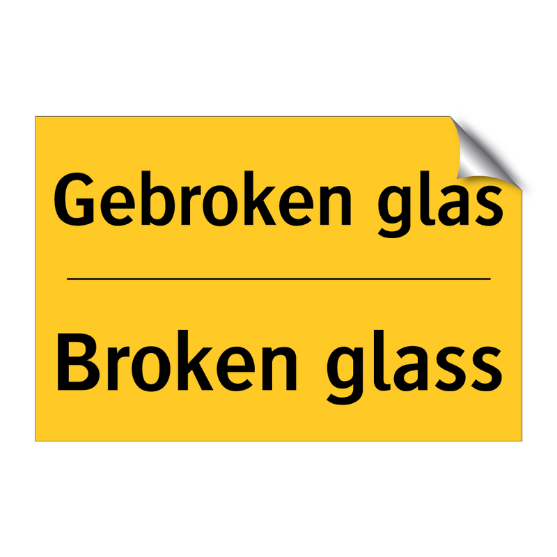 Gebroken glas - Broken glass & Gebroken glas - Broken glass & Gebroken glas - Broken glass