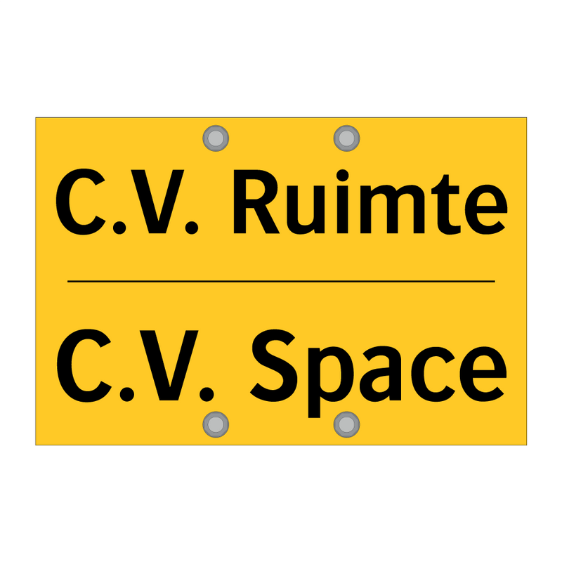 C.V. Ruimte - C.V. Space & C.V. Ruimte - C.V. Space & C.V. Ruimte - C.V. Space