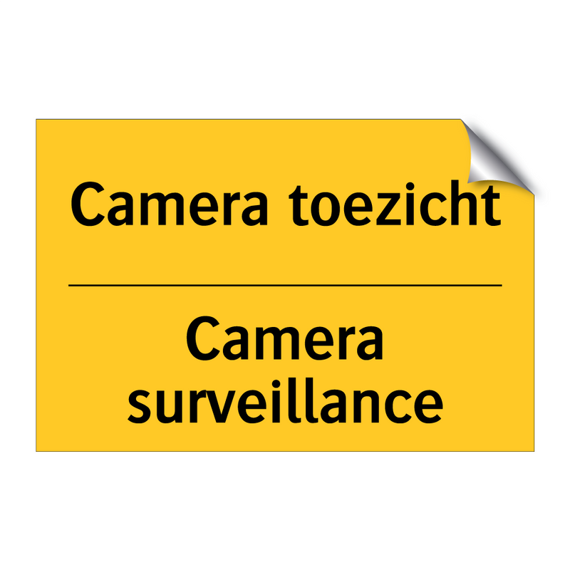 Camera toezicht - Camera surveillance & Camera toezicht - Camera surveillance