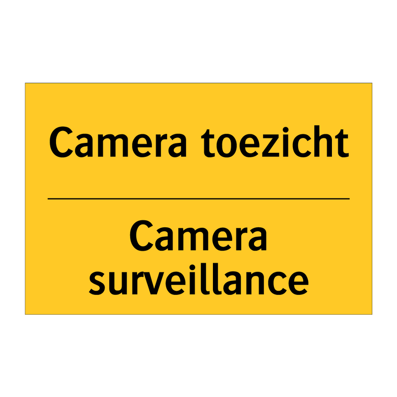 Camera toezicht - Camera surveillance & Camera toezicht - Camera surveillance