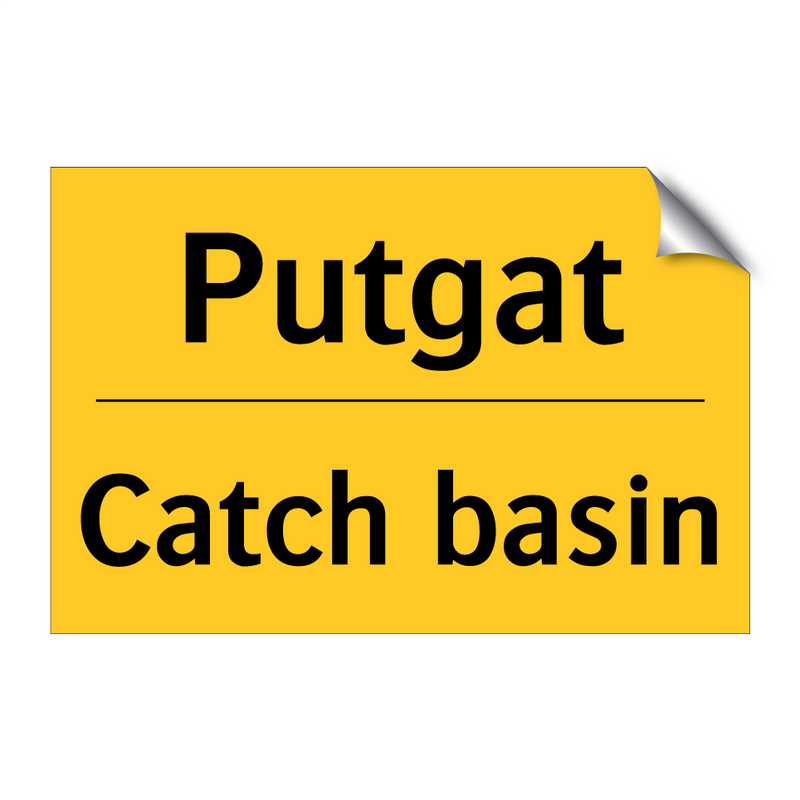 Putgat - Catch basin & Putgat - Catch basin & Putgat - Catch basin & Putgat - Catch basin