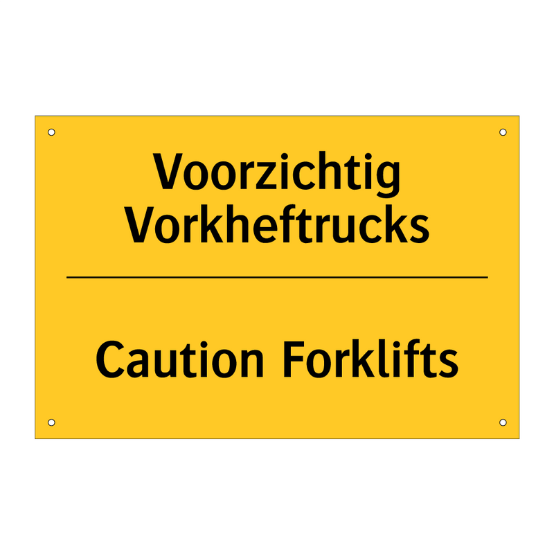 Voorzichtig Vorkheftrucks - Caution Forklifts & Voorzichtig Vorkheftrucks - Caution Forklifts