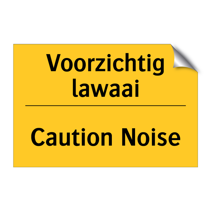 Voorzichtig lawaai - Caution Noise & Voorzichtig lawaai - Caution Noise