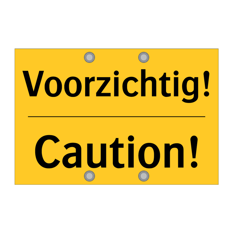 Voorzichtig! - Caution! & Voorzichtig! - Caution! & Voorzichtig! - Caution!