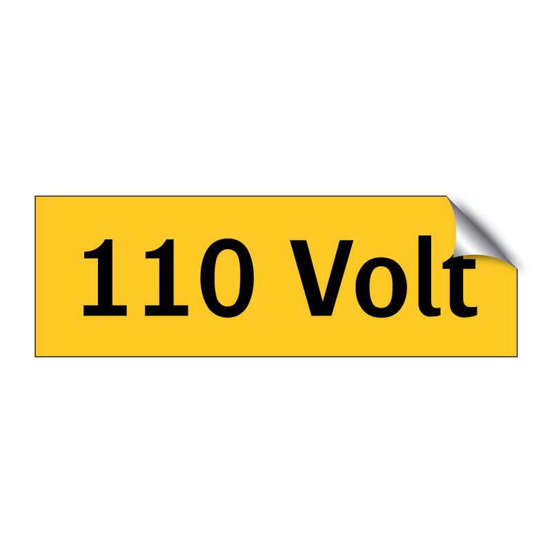 110 Volt & 110 Volt & 110 Volt & 110 Volt