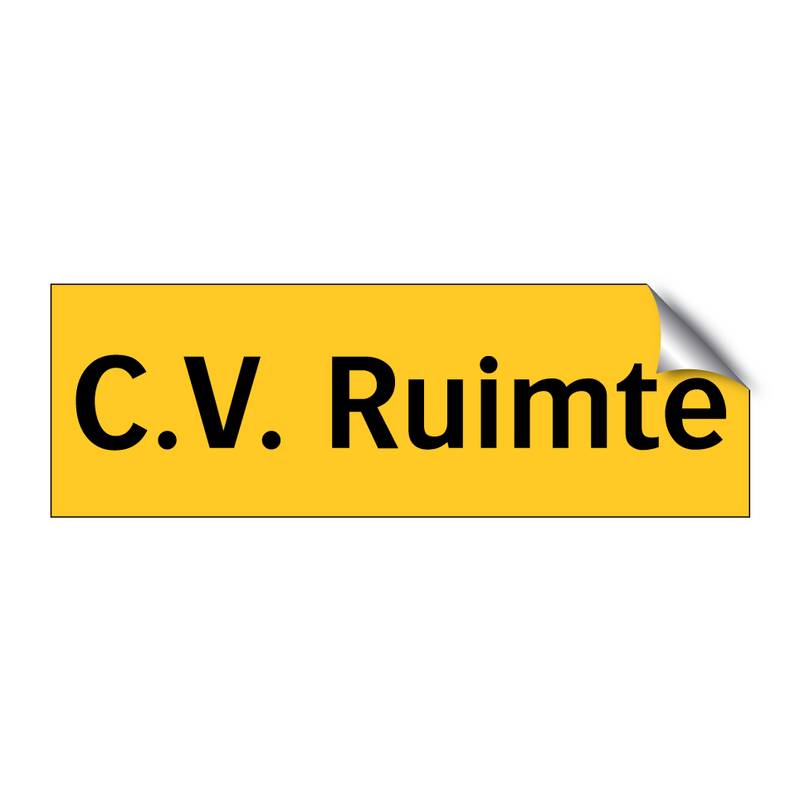 C.V. Ruimte & C.V. Ruimte & C.V. Ruimte & C.V. Ruimte