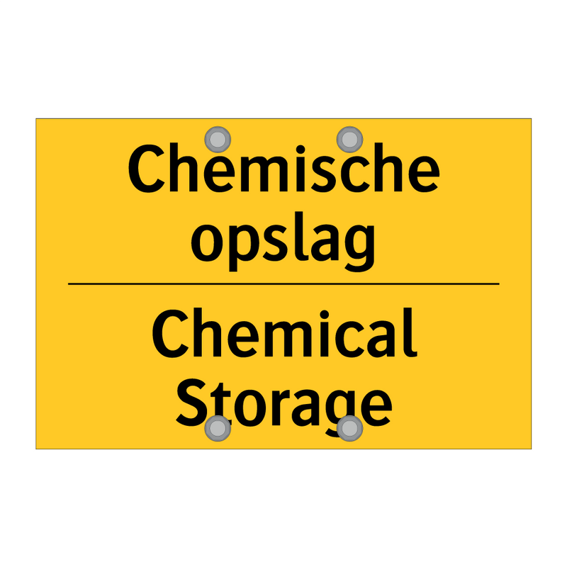 Chemische opslag - Chemical Storage & Chemische opslag - Chemical Storage