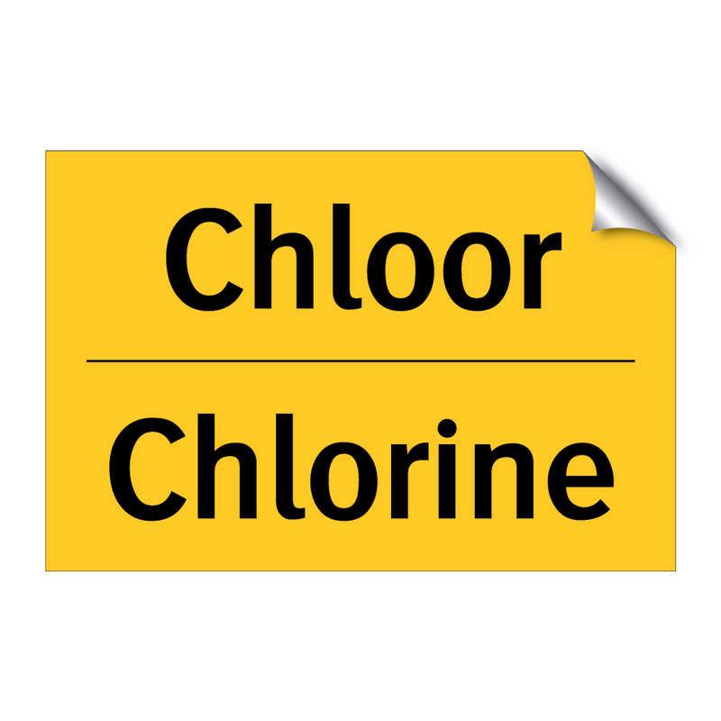 Chloor - Chlorine & Chloor - Chlorine & Chloor - Chlorine & Chloor - Chlorine