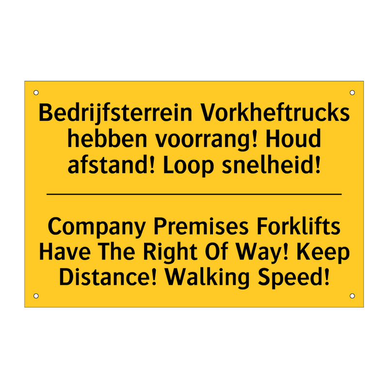 Bedrijfsterrein Vorkheftrucks /.../ - Company Premises Forklifts Have /.../