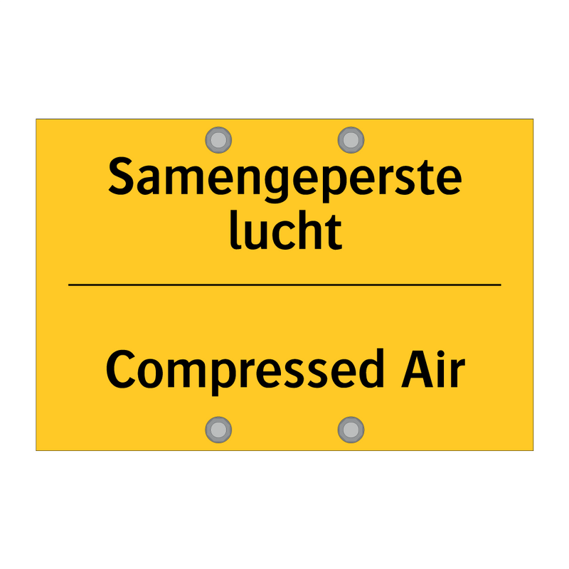 Samengeperste lucht - Compressed Air & Samengeperste lucht - Compressed Air