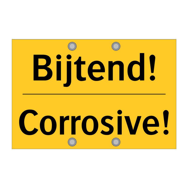 Bijtend! - Corrosive! & Bijtend! - Corrosive! & Bijtend! - Corrosive! & Bijtend! - Corrosive!