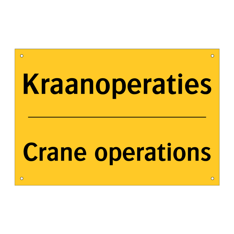 Kraanoperaties - Crane operations & Kraanoperaties - Crane operations