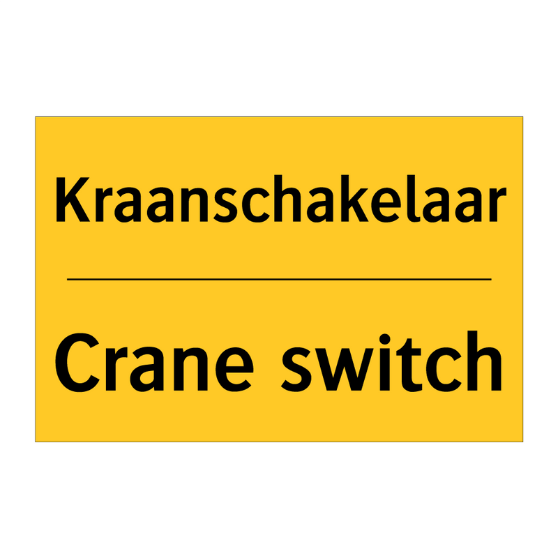 Kraanschakelaar - Crane switch & Kraanschakelaar - Crane switch & Kraanschakelaar - Crane switch