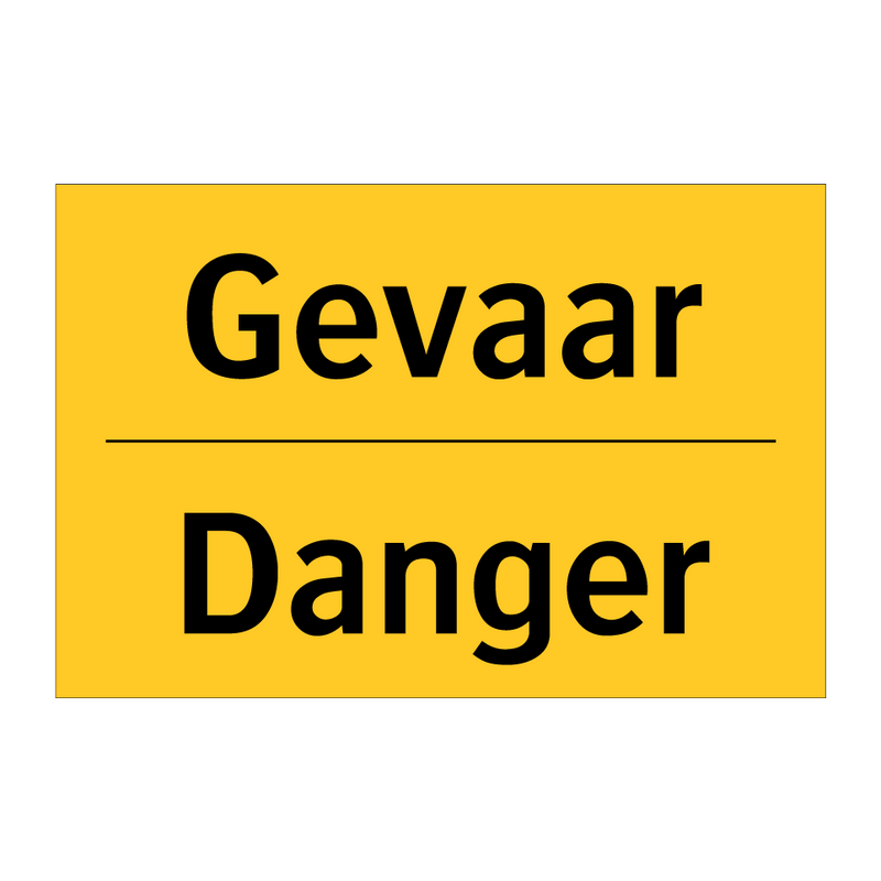 Gevaar - Danger & Gevaar - Danger & Gevaar - Danger & Gevaar - Danger & Gevaar - Danger