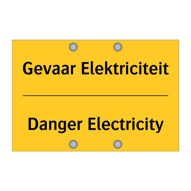 Gevaar Elektriciteit - Danger Electricity & Gevaar Elektriciteit - Danger Electricity