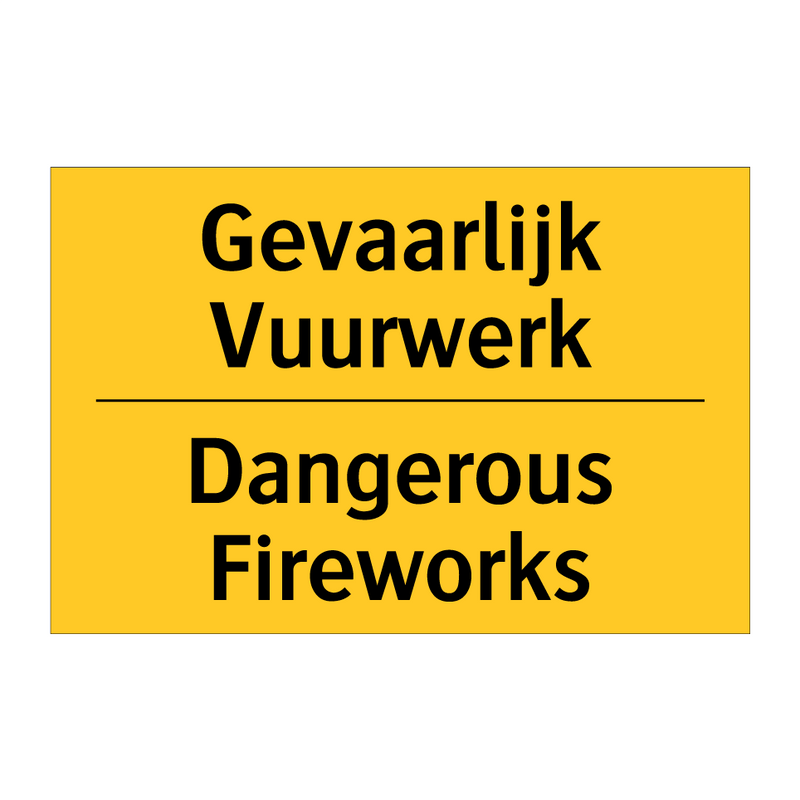 Gevaarlijk Vuurwerk - Dangerous Fireworks & Gevaarlijk Vuurwerk - Dangerous Fireworks