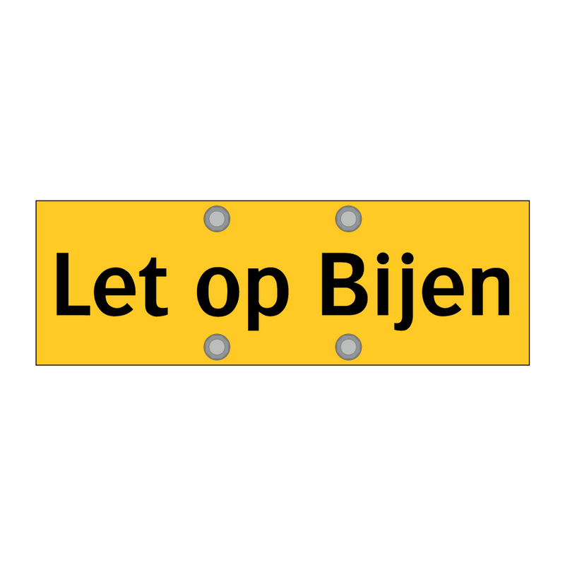 Let op Bijen & Let op Bijen & Let op Bijen