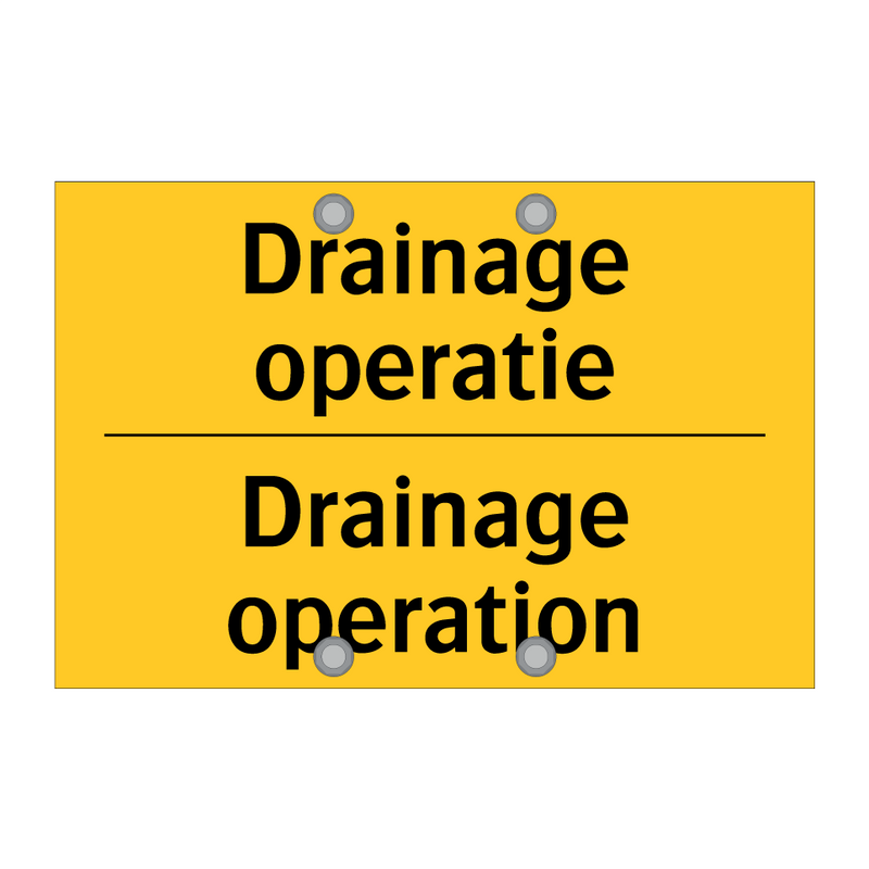 Drainage operatie - Drainage operation & Drainage operatie - Drainage operation