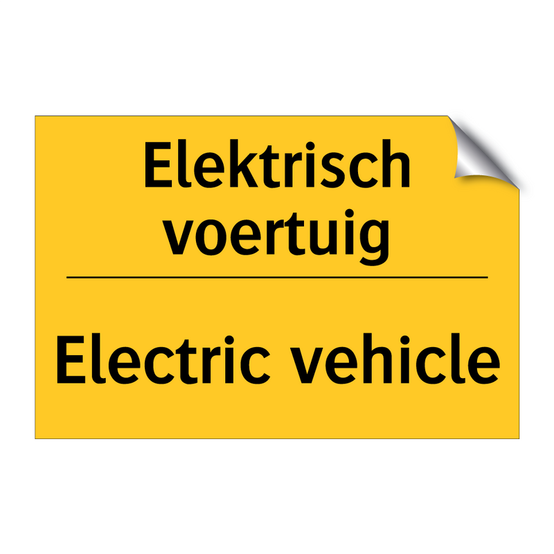 Elektrisch voertuig - Electric vehicle & Elektrisch voertuig - Electric vehicle