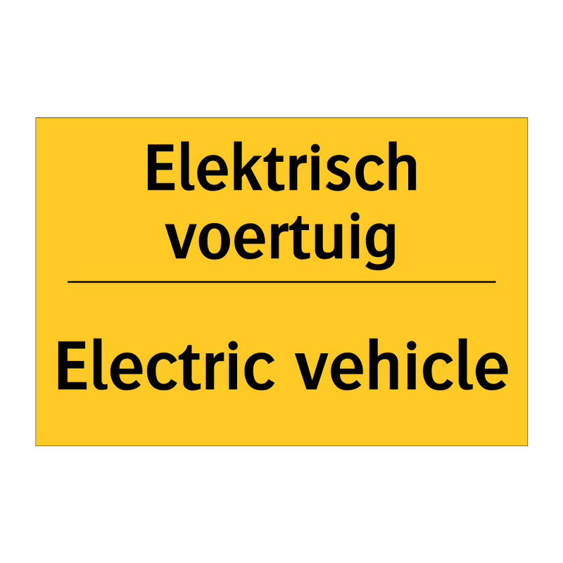 Elektrisch voertuig - Electric vehicle & Elektrisch voertuig - Electric vehicle