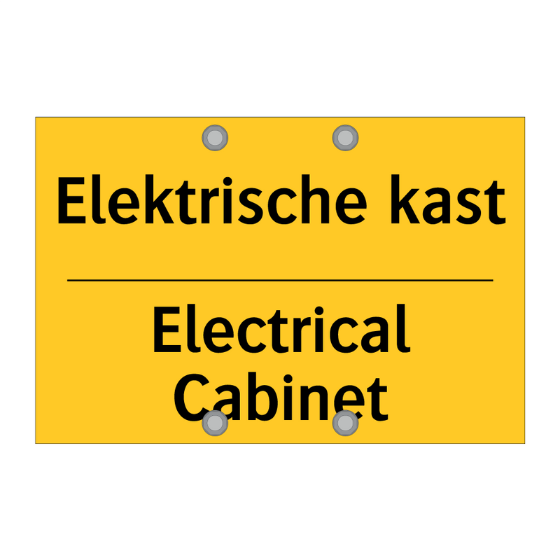 Elektrische kast - Electrical Cabinet & Elektrische kast - Electrical Cabinet