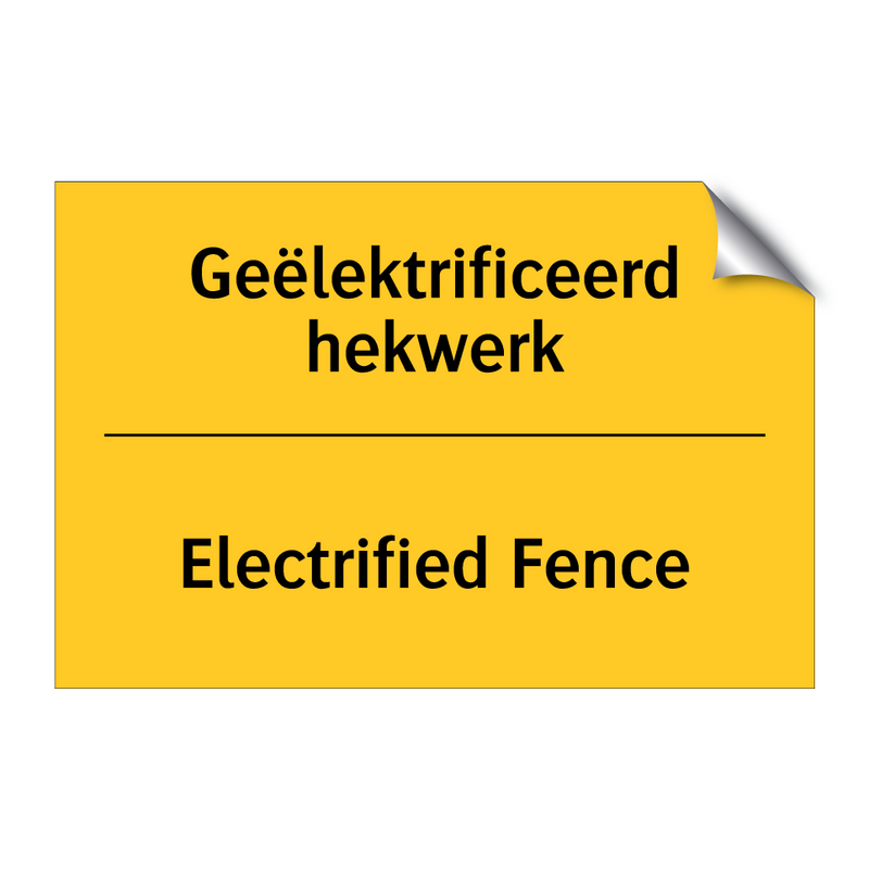 Geëlektrificeerd hekwerk - Electrified Fence & Geëlektrificeerd hekwerk - Electrified Fence