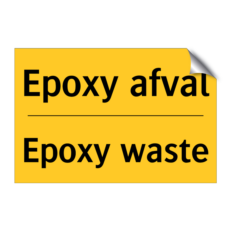 Epoxy afval - Epoxy waste & Epoxy afval - Epoxy waste & Epoxy afval - Epoxy waste