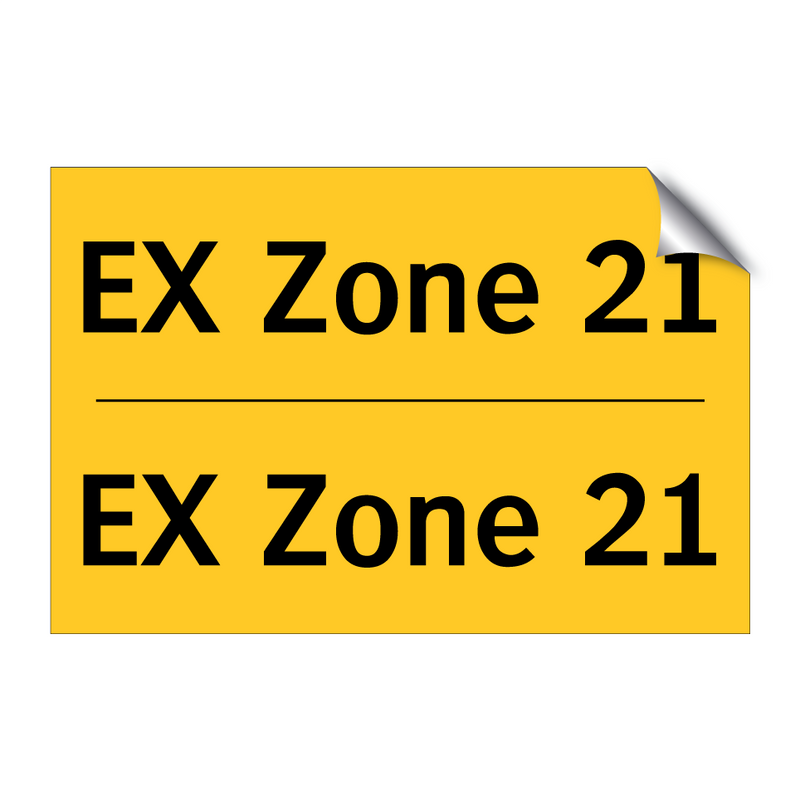 EX Zone 21 & EX Zone 21 & EX Zone 21 & EX Zone 21