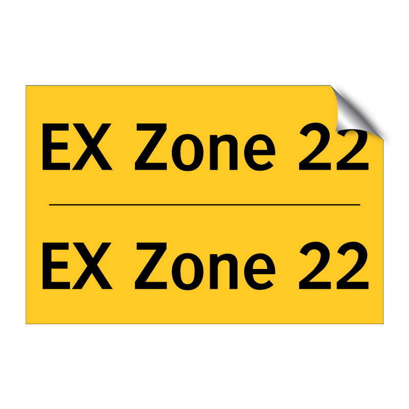 EX Zone 22 & EX Zone 22 & EX Zone 22 & EX Zone 22