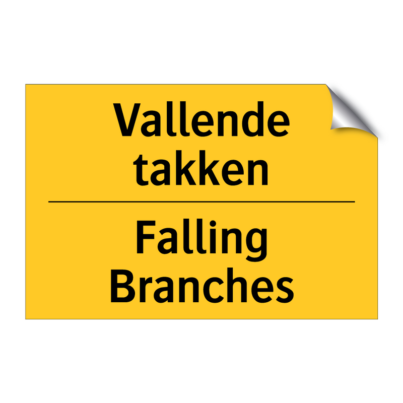 Vallende takken - Falling Branches & Vallende takken - Falling Branches