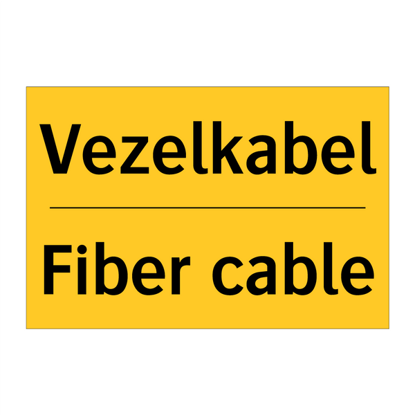 Vezelkabel - Fiber cable & Vezelkabel - Fiber cable & Vezelkabel - Fiber cable