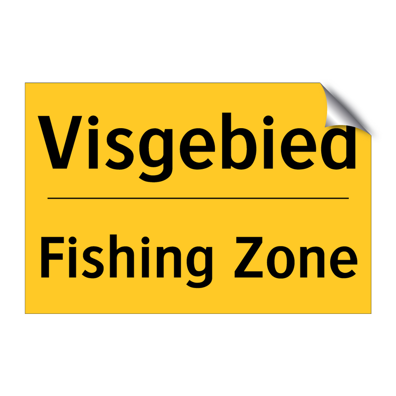 Visgebied - Fishing Zone & Visgebied - Fishing Zone & Visgebied - Fishing Zone