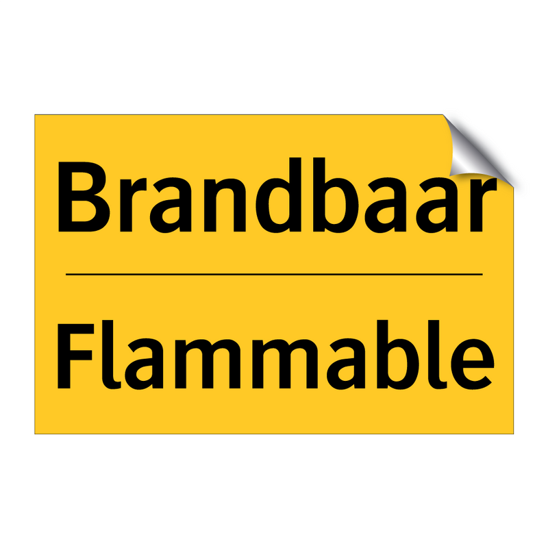 Brandbaar - Flammable & Brandbaar - Flammable & Brandbaar - Flammable & Brandbaar - Flammable