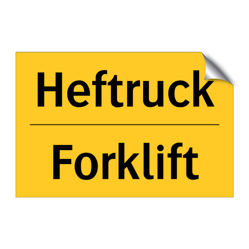 Heftruck - Forklift & Heftruck - Forklift & Heftruck - Forklift & Heftruck - Forklift