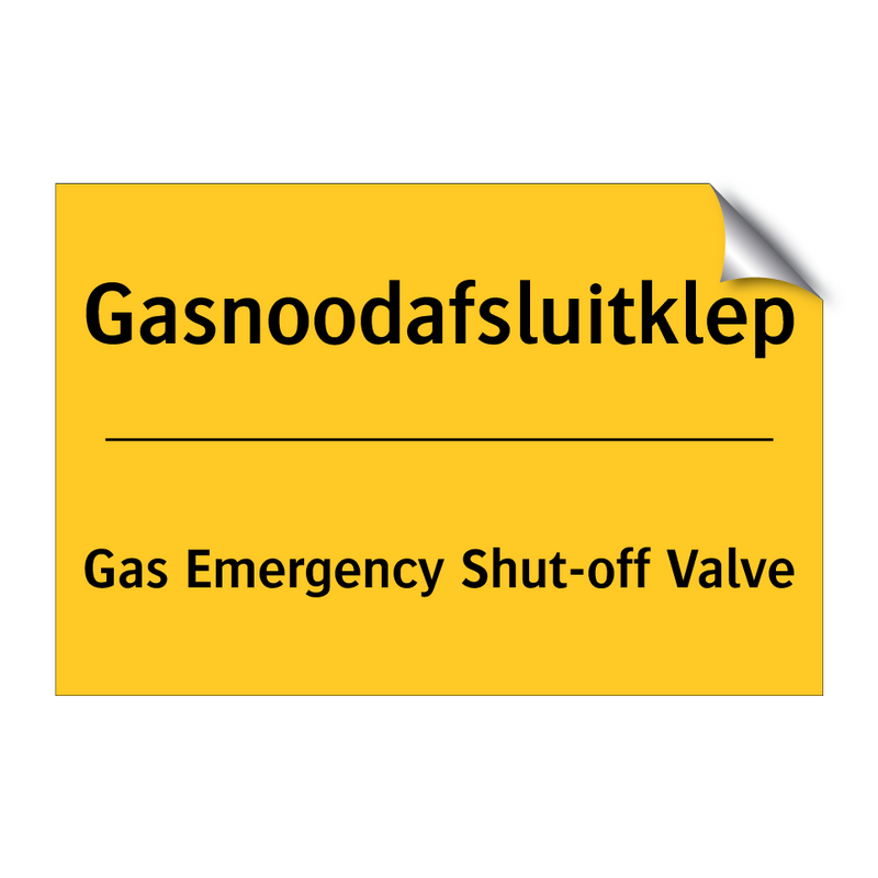 Gasnoodafsluitklep - Gas Emergency Shut-off Valve