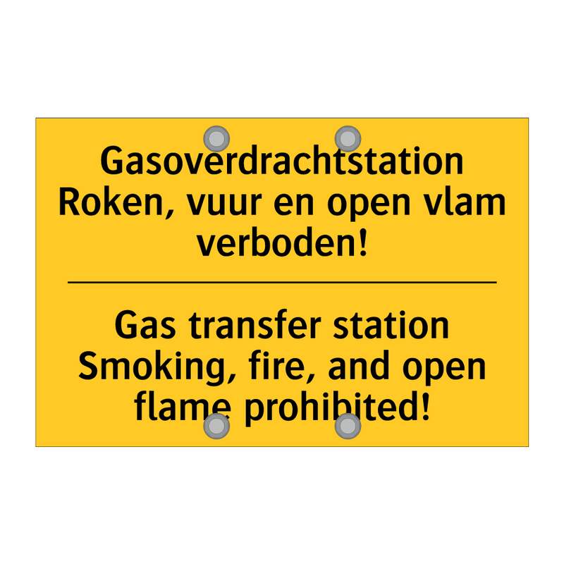 Gasoverdrachtstation Roken, vuur /.../ - Gas transfer station Smoking, /.../