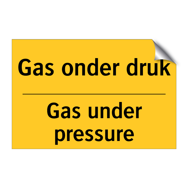 Gas onder druk - Gas under pressure & Gas onder druk - Gas under pressure