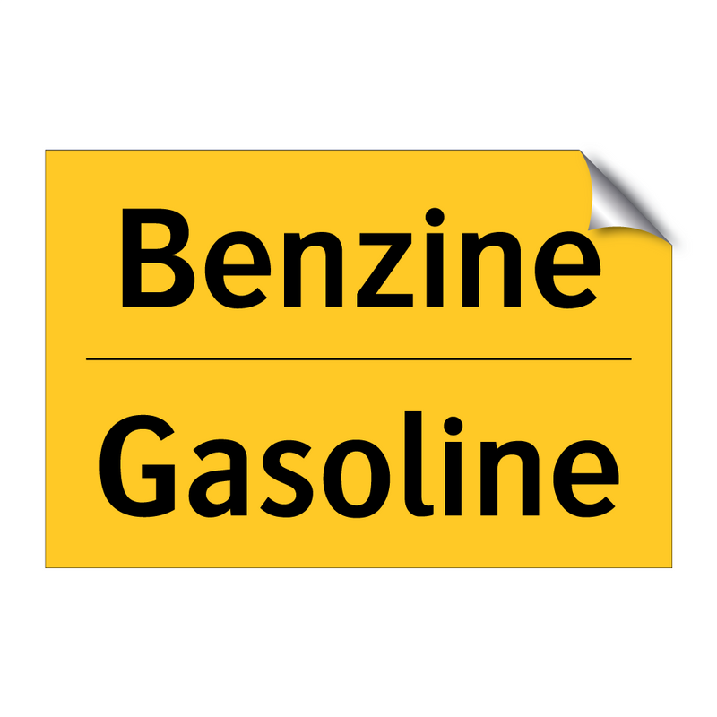 Benzine - Gasoline & Benzine - Gasoline & Benzine - Gasoline & Benzine - Gasoline