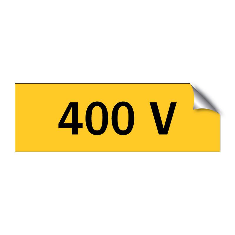 400 V & 400 V & 400 V & 400 V