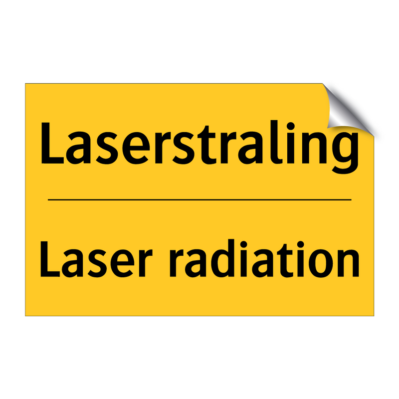 Laserstraling - Laser radiation & Laserstraling - Laser radiation & Laserstraling - Laser radiation