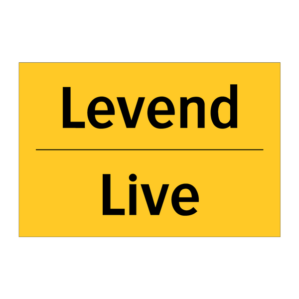 Levend - Live & Levend - Live & Levend - Live & Levend - Live & Levend - Live & Levend - Live