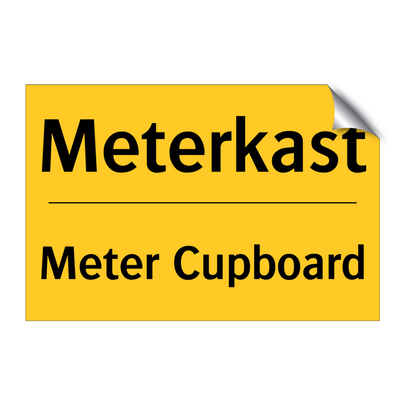 Meterkast - Meter Cupboard & Meterkast - Meter Cupboard & Meterkast - Meter Cupboard