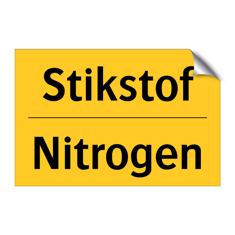 Stikstof - Nitrogen & Stikstof - Nitrogen & Stikstof - Nitrogen & Stikstof - Nitrogen