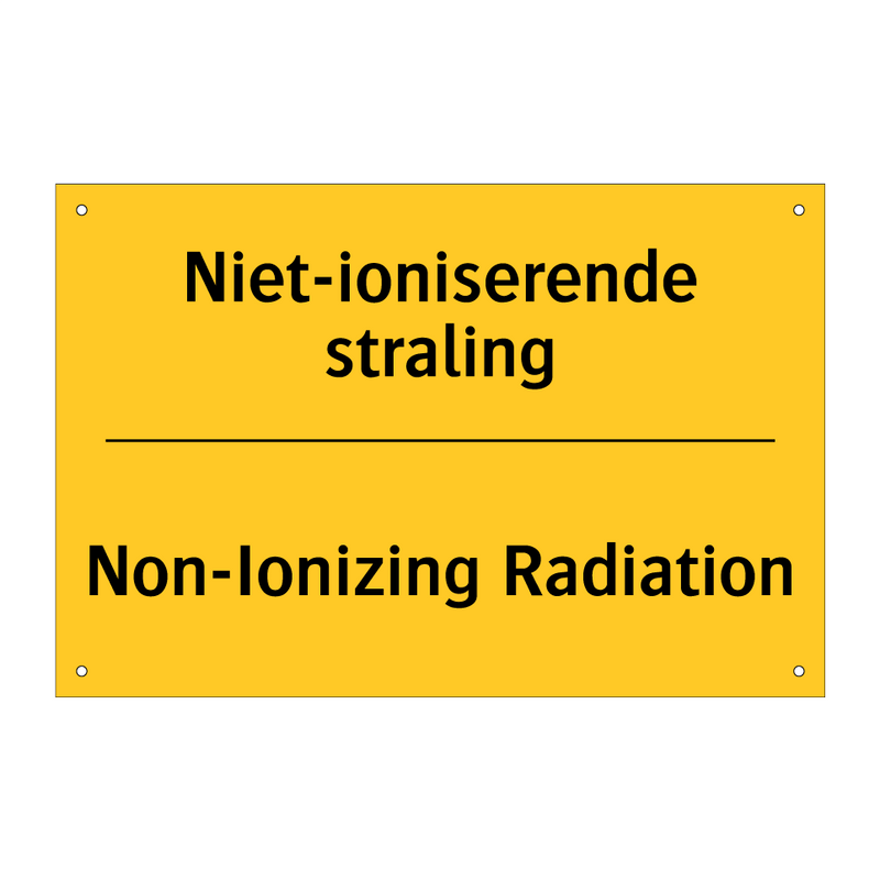 Niet-ioniserende straling - Non-Ionizing Radiation