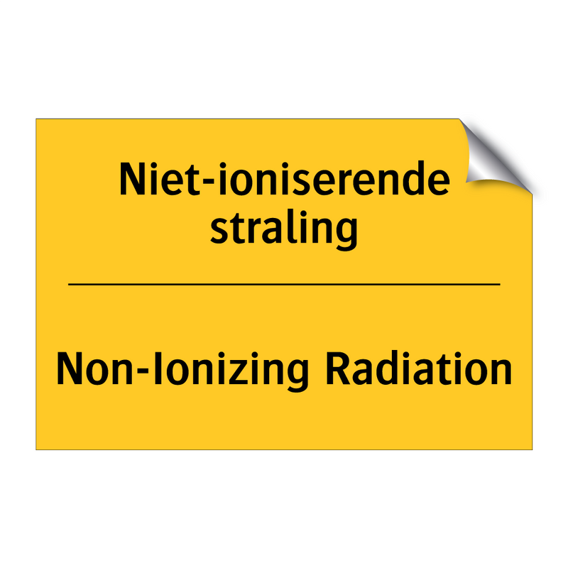 Niet-ioniserende straling - Non-Ionizing Radiation