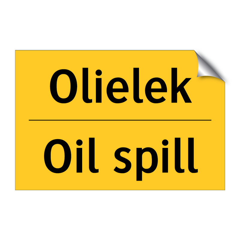 Olielek - Oil spill & Olielek - Oil spill & Olielek - Oil spill & Olielek - Oil spill