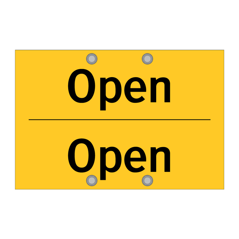 Open & Open & Open & Open & Open