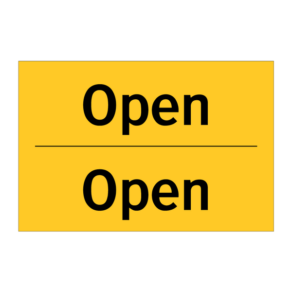 Open & Open & Open & Open & Open & Open & Open & Open & Open & Open & Open & Open & Open & Open