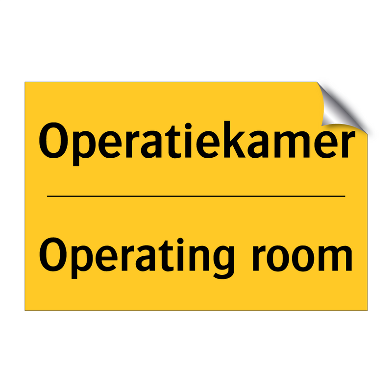 Operatiekamer - Operating room & Operatiekamer - Operating room & Operatiekamer - Operating room